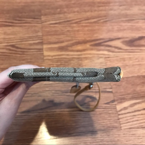 Coach Signature Jacquard Wristlet - Tan / Brown - Picture 8 of 16